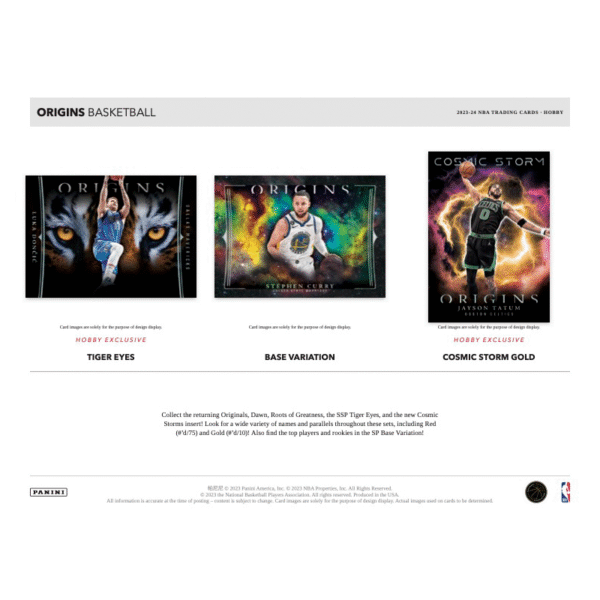 2023/24 Panini Origins Basketball Hobby Box - Image 5