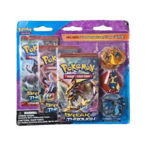 BREAKthrough Mega Evolution 3-Pack Pin Blister