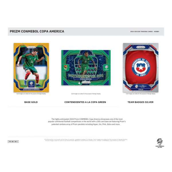 2024 Panini Prizm Conmebol Copa America Hobby Box - Image 2
