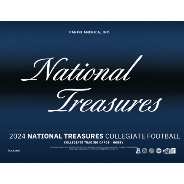 2024 Panini National Treasures Collegiate Football Hobby Box - Image 3