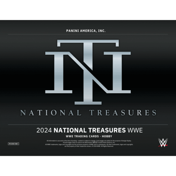 2024 Panini National Treasures WWE Hobby Box - Image 3